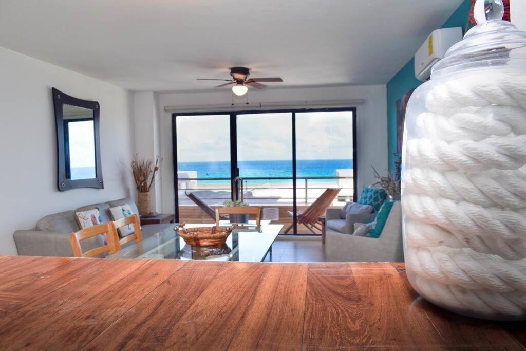 Ocean View Apartment, Best Beach Area, 3 Bedrooms カンクン エクステリア 写真