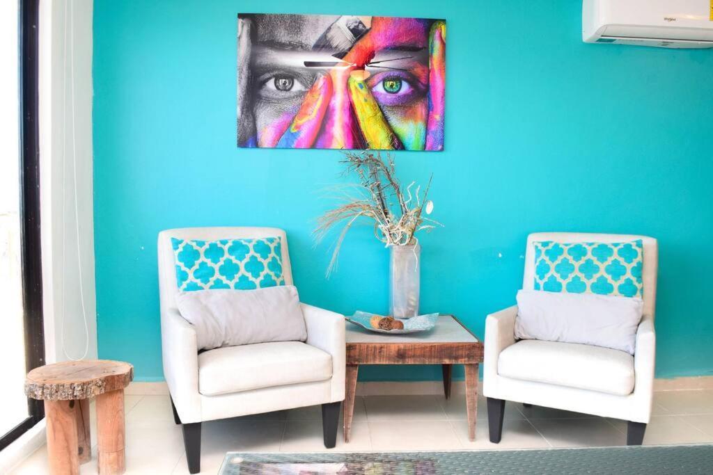 Ocean View Apartment, Best Beach Area, 3 Bedrooms カンクン エクステリア 写真