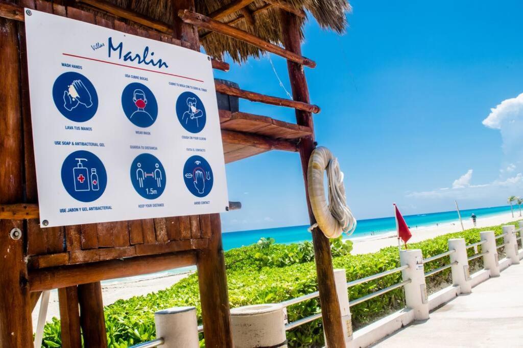 Ocean View Apartment, Best Beach Area, 3 Bedrooms カンクン エクステリア 写真