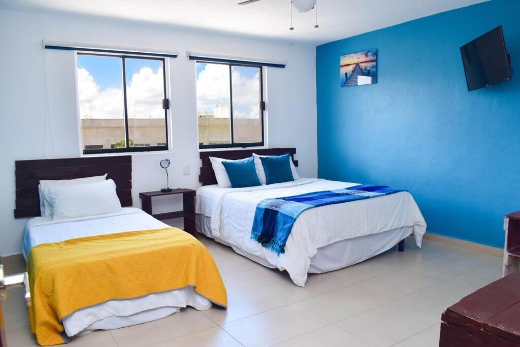 Ocean View Apartment, Best Beach Area, 3 Bedrooms カンクン エクステリア 写真