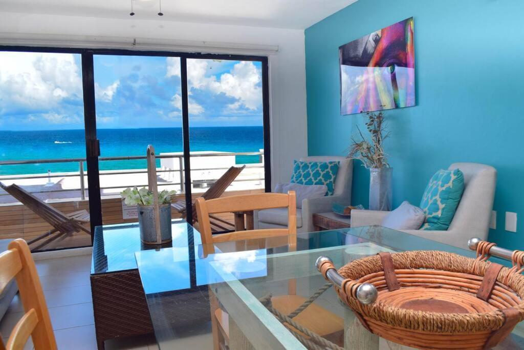 Ocean View Apartment, Best Beach Area, 3 Bedrooms カンクン エクステリア 写真