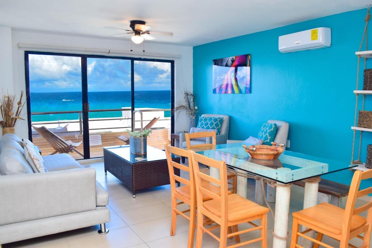 Ocean View Apartment, Best Beach Area, 3 Bedrooms カンクン エクステリア 写真