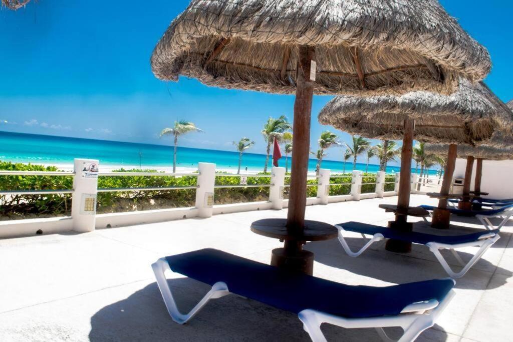 Ocean View Apartment, Best Beach Area, 3 Bedrooms カンクン エクステリア 写真