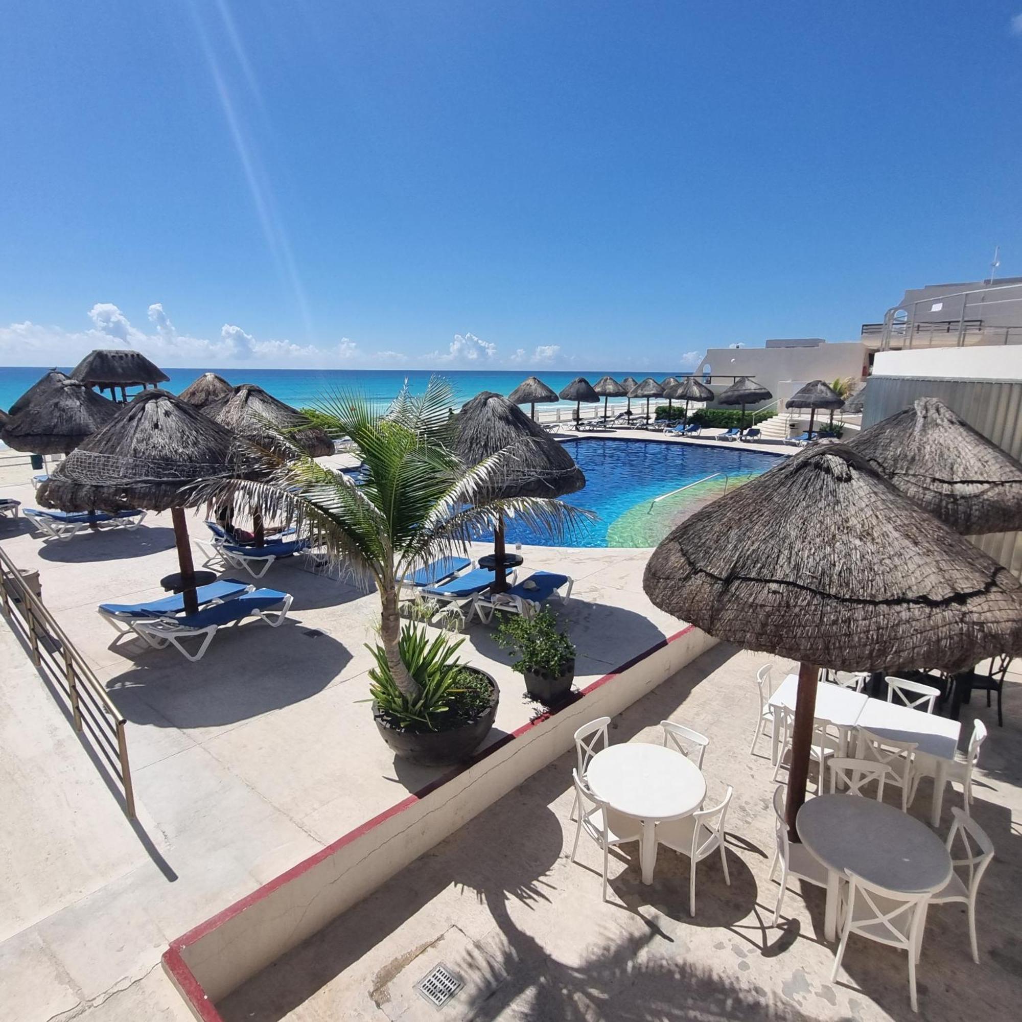 Ocean View Apartment, Best Beach Area, 3 Bedrooms カンクン エクステリア 写真
